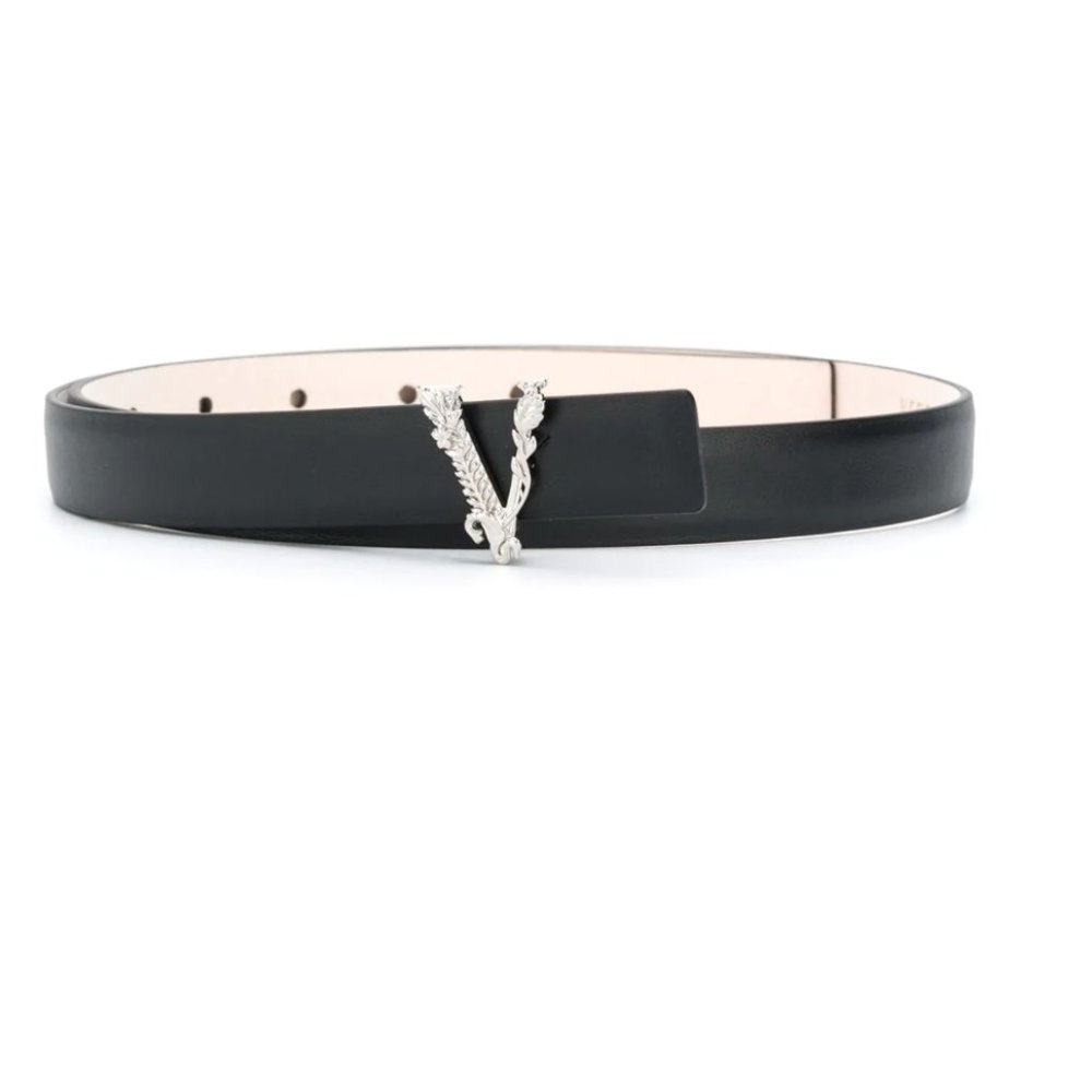 Versace Virtus Leather Belt (AUTHENTIC WITH TAGS)